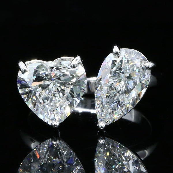 Dhriti & Karan's 3.5 ct Toi-et-Moi Ring